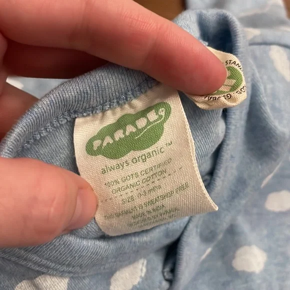 Parade Kimono Gown - Cloud Print - Picture 5 of 5